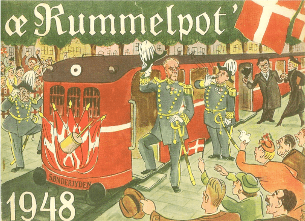 Forsiden af Rummelpotten 1948
