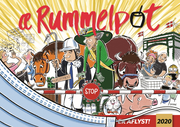 Æ Rummelpot 2020 forside. Alt er aflyst
