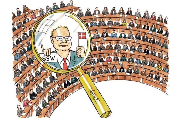 Det dansk-frisiske mindretalsparti, SSW, erobrede overraskende et mandat i den tyske forbundsdag i Berlin. Nyt medlem blev Stefan Seidler. Partiet fik over 55.000 stemmer.