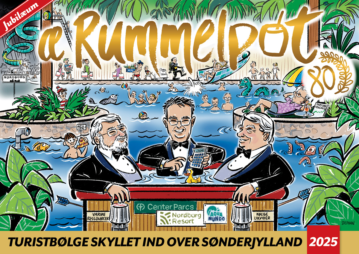 Rummelpot 2025. 80 års jubilæumsudgave. Sønderjysk satire